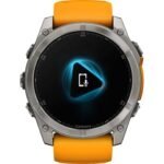 Garmin fenix 8 AMOLED Sapphire GPS Smartwatch - 51mm - Graphit/Titanium Titan – Bild 2