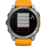 Garmin fenix 8 AMOLED Sapphire GPS Smartwatch - 51mm - Graphit/Titanium Titan – Bild 6