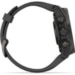 Garmin fenix 8 AMOLED Sapphire GPS Smartwatch - 43mm - Schwarz/Carbongrau DLC Titan – Bild 2