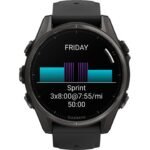 Garmin fenix 8 AMOLED Sapphire GPS Smartwatch - 43mm - Schwarz/Carbongrau DLC Titan – Bild 11