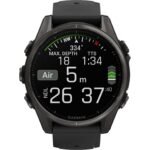 Garmin fenix 8 AMOLED Sapphire GPS Smartwatch - 43mm - Schwarz/Carbongrau DLC Titan – Bild 12