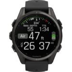 Garmin fenix 8 AMOLED Sapphire GPS Smartwatch - 43mm - Schwarz/Carbongrau DLC Titan – Bild 13