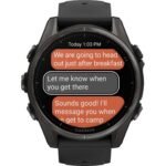 Garmin fenix 8 AMOLED Sapphire GPS Smartwatch - 43mm - Schwarz/Carbongrau DLC Titan – Bild 9