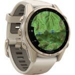 Garmin fenix 8 AMOLED Sapphire GPS Smartwatch - 43mm - Nebelgrau/Softgold – Bild 11