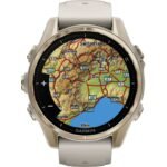 Garmin fenix 8 AMOLED Sapphire GPS Smartwatch - 43mm - Nebelgrau/Softgold – Bild 13