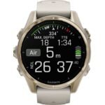 Garmin fenix 8 AMOLED Sapphire GPS Smartwatch - 43mm - Nebelgrau/Softgold – Bild 15