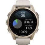 Garmin fenix 8 AMOLED Sapphire GPS Smartwatch - 43mm - Nebelgrau/Softgold – Bild 8