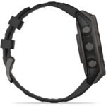 Garmin fenix 8 Sapphire Solar GPS Smartwatch - 47mm - Graphit/Carbon Gray Titan DLC – Bild 2