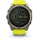 Garmin fenix 8 Sapphire Solar GPS Smartwatch - 51mm - Graphit/Titanium Titan – Bild 16