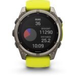 Garmin fenix 8 Sapphire Solar GPS Smartwatch - 51mm - Graphit/Titanium Titan – Bild 12