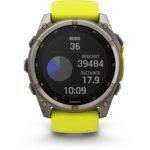 Garmin fenix 8 Sapphire Solar GPS Smartwatch - 51mm - Graphit/Titanium Titan – Bild 13