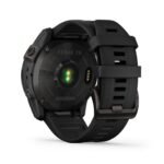 Garmin fenix 7X Sapphire Solar GPS Smartwatch - schiefergrau/schwarz - DLC-Titan – Bild 4