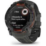 Garmin Instinct 3 Solar GPS Smartwatch - 50mm - Kohle/Schwarz – Bild 9