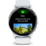 Garmin Venu 3 GPS Smartwatch - steinweiß/silber – Bild 4
