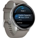 Garmin Venu 4 GPS Smartwatch - 45mm - Schwarz/Silber/Grau – Bild 9